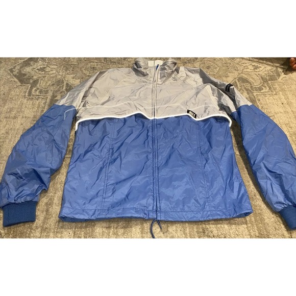 Source Unknown Other - Vintage Men's Light Blue Gray Zip Up Athletic Jacket Size XL‎